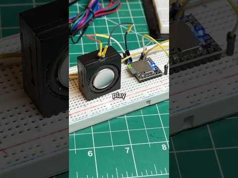 The machine can now talk back… 😨 #electronics #engineering #diy #mp3module