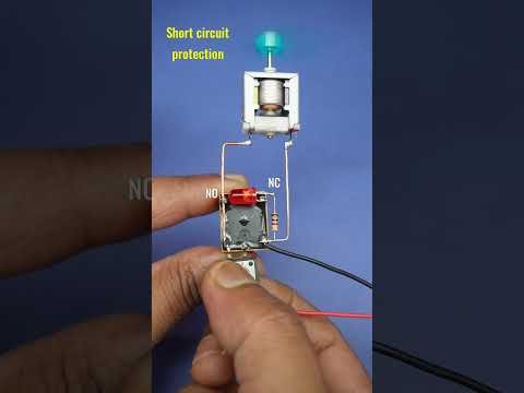 protection circuit #shorts #scienceproject #experiment #electronics