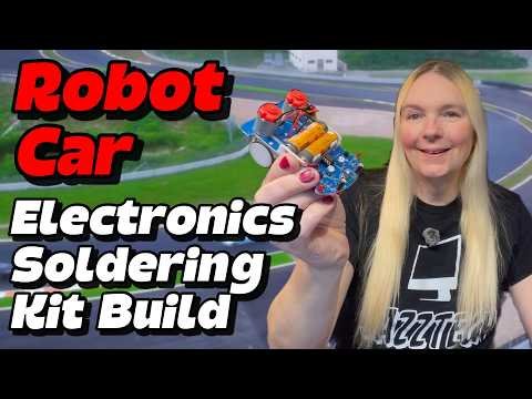 Robot Car Electronics Soldering Kit Build!