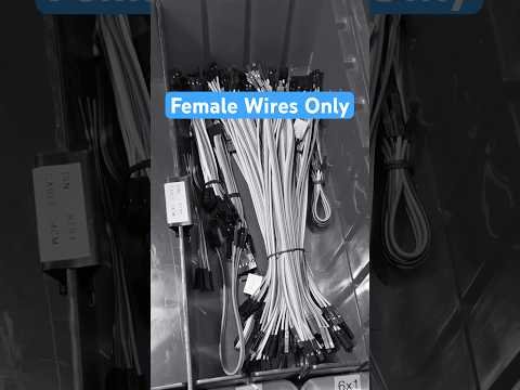 Make all wires standard! No crimping, No male wire.  Here’s how. #electronics #diy #engineering