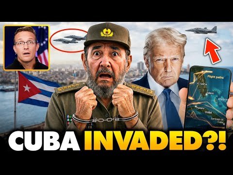 🚨CUBA INVASION: American Warplanes SURROUND Island as Trump Arrests A Castro!