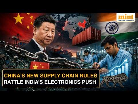 China’s New Supply Chain Curbs Threaten India’s Electronics Manufacturing Ambitions