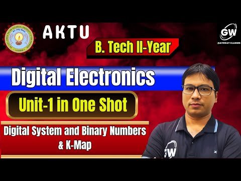Digital ElectronicsUnit-1)  Electronics ( Unit-4): Digital Electronics I By Gulshan Sir I Gateway