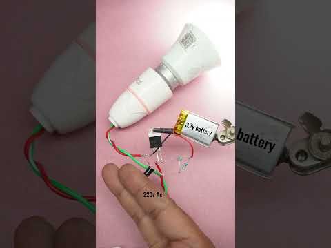 Automatic ac bulb #shorts #experiment #electronics