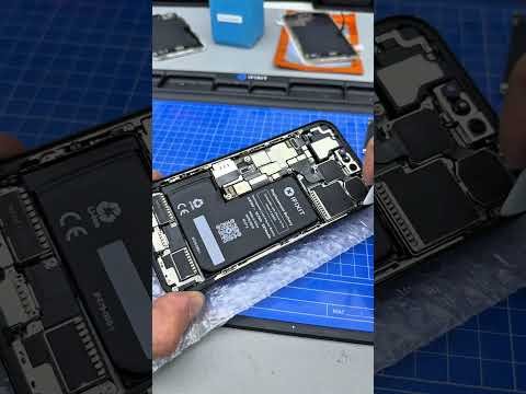 iPhone Daus Bett gefallen, Display kaputt 😬😭 #electronics #smartphone #iphone #repair #display