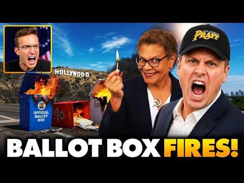 🚨Dems Caught BURNING Ballots in L.A. as Voters FLOOD The Polls For Spencer Pratt in Historic Numbers
