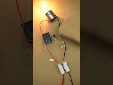 Automatic day night light circuit #shorts #scienceproject #experiment #electronics