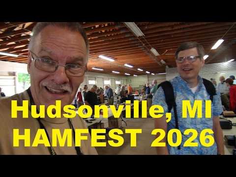 2026 Hudsonville, MI Amateur Radio Hamfest Ham CB electronics swap meet Lots of equipment