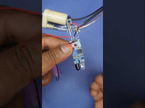 Automatic water dispenser circuit using proximity sensor #shorts #scienceproject #electronics