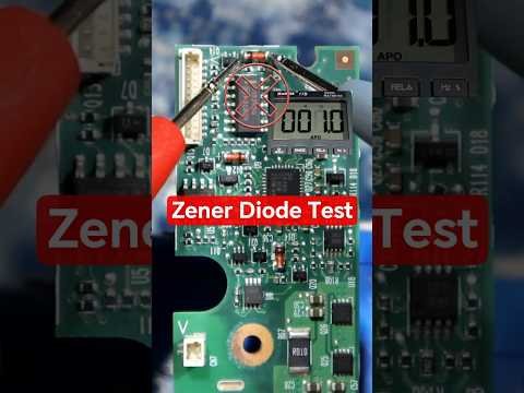 Test Zener Diode With Multimeter #repair #electronics #shorts #motherboardrepair