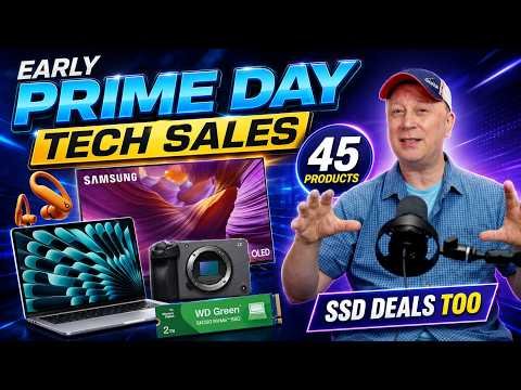Early Amazon Prime Day Tech and Electronics Deals – SSDs On Sale Too!