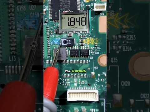 Find circuit input and output voltages fast #repair #electronics #shorts