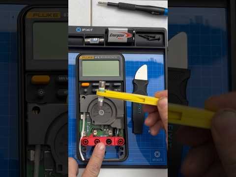 Let’s replace a fuse in my multimeter #technology #electronics #automation #lab #viral