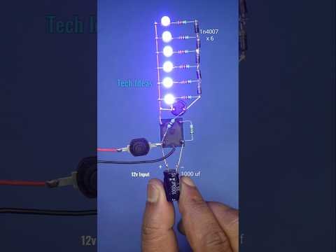 amazing led bar flasher #shorts #experiment #electronics