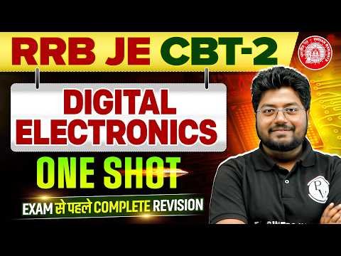 Digital Electronics in ONE SHOT🔥| Electrical Engineering | RRB JE CBT 2 Preparation