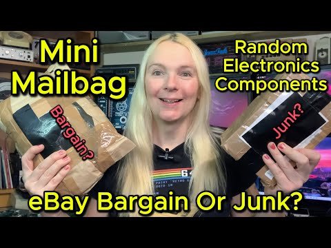 Random Electronic Components eBay Mini Mailbag!  Bargain or Junk?
