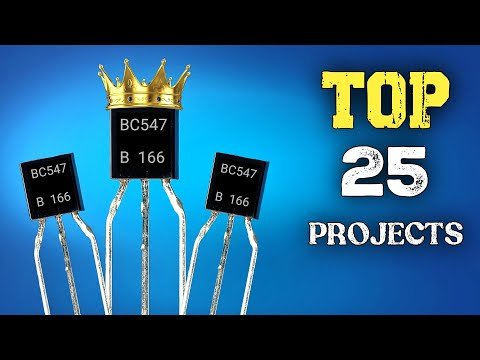 TOP 25 Electronics Projects Using Transistor BC547