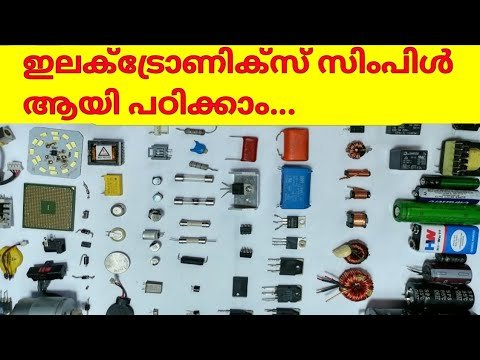 All Electronic Components | Basic Electronics malayalam | Simple electronics #electronics