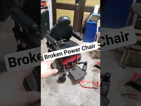 $20 Goodwill Power Chair! Can I Fix It? #repair #electronics #thriftstore #diy #electrical