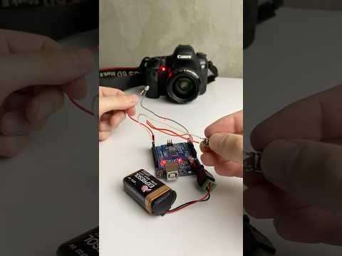Making a Camera Remote From Trash #diy #electronics #hack