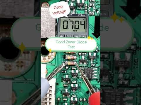 Zener Diode Test: The right drop voltage #electronics #shorts