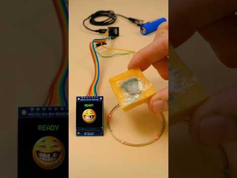😆 Can This DIY Scanner Detect Human Emotions? 🤯  #esp32project #electronics #diy #technology