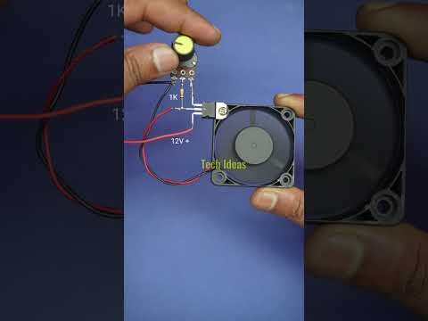 12v Motor speed controller circuit #voltageregulator #motorcontroller #diy #electronics