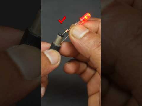 why is the resistor mandatory for led #diy #gadgets #electronics #leddriver