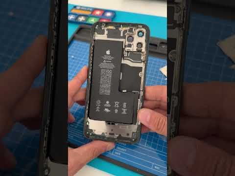 iPhone Gehäuse tauschen ✅😎 #iphone #electronics #smartphone #repairing #iphone #iphone11 #repair