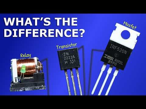 MOSFET vs Transistor vs Relay: Most People Get This Wrong