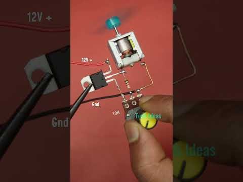 12v motor controller #motordriver #gadgets #diy #electronics