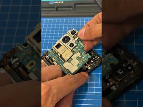 Wasserschaden was machen? 💦 #repairing #samsunggalaxy #smartphone #android #electronics #display