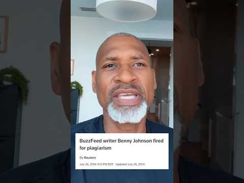 Benny Johnson’s Plagiarism Scandal Comes Back to Haunt Him 👀 #BennyJohnson #MAGA #Politics