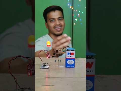 👏 Clap + Touch Switch.                            #experiment #electronics #diy #tech #led #science