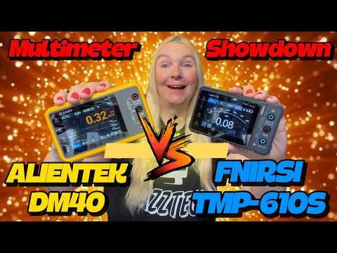 Alientek DM40 & FNIRSI TMP-610S Test, Comparison & Teardown! Multimeter, Oscilloscope & Signal Gen