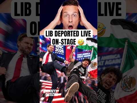 JD Vance DEPORTS Lib LIVE On-Stage