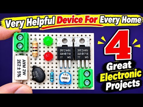 Top 4 Electronics Projects That Beginners can make at home