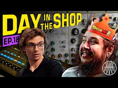 A Day in the Shop Ep 18 – Shear Electronics (Jacob Brashears), ARP 2500, Rob's Birthday