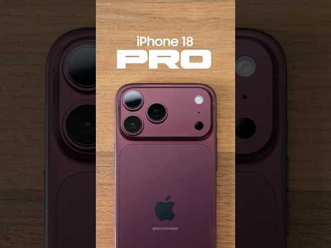 iPhone 18 Pro – Now vs Then 🤯 | iPhone Design Evolution…
