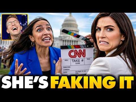 AOC Launches 2028 CRINGE Campaign With Desperate 'STAGED' Interview | Internet Destroys Her…