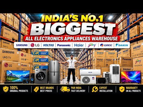 India's No.1 Biggest Electronics Warehouse| With Warranty With Gst Bill|100% Original|Liqo Warehouse