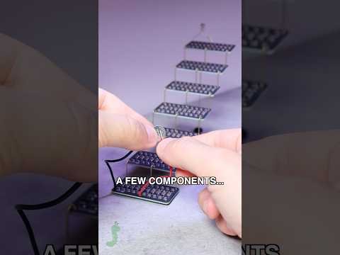 High Voltage from a Single Coin Cell? #electronics #shorts