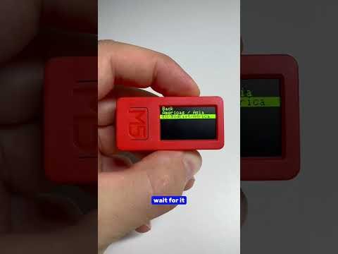This Tiny TV and Projector Hacking Device is Fun #electronics #hacker #engineering #diy #m5stick