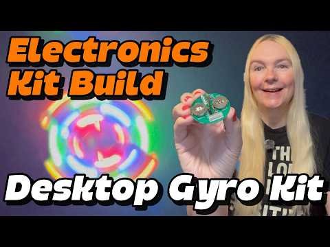 Electronics Soldering Kit Build – AliExpress LED Desktop Gyro Kit