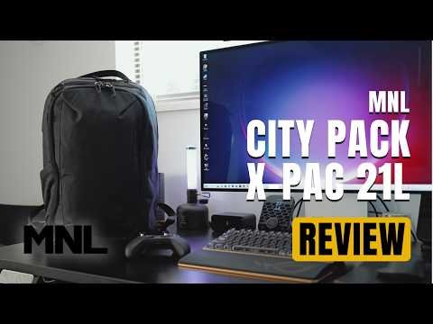 A Japanese Electronics Company Made One of the Best EDC Backpacks? MNL City Pack 21L