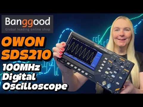 Banggood OWON SDS210 100MHz Digital Oscilloscope Review