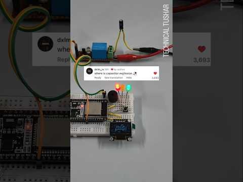 When an Electronics Engineer Makes a Birthday Gift + Capacitor Blast 🎂🤯 | My Final Year Project