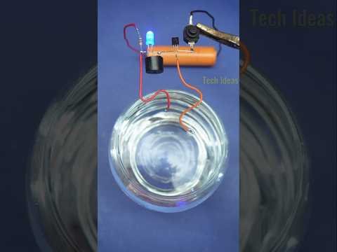 Bc547 water level sensor #WaterLevelSensor #waterfullalarm #bc547 #diy #electronics #techideas