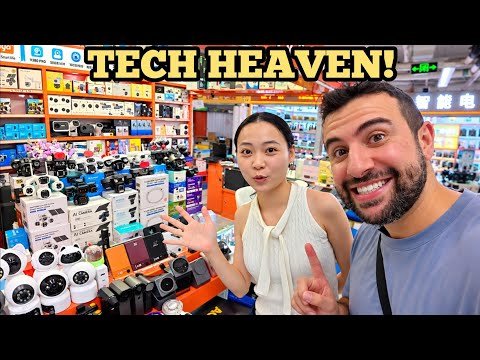 Inside the World's BIGGEST Electronics Market 🇨🇳 | Huaqiangbei, Shenzhen, China